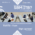 Postgraduate Online Meet And Virtual Consultation - SBM ITB