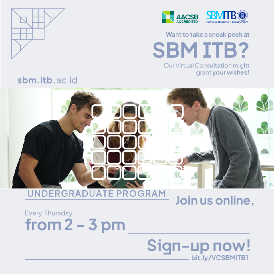 Undergraduate Online Meet And Virtual Consultation - SBM ITB