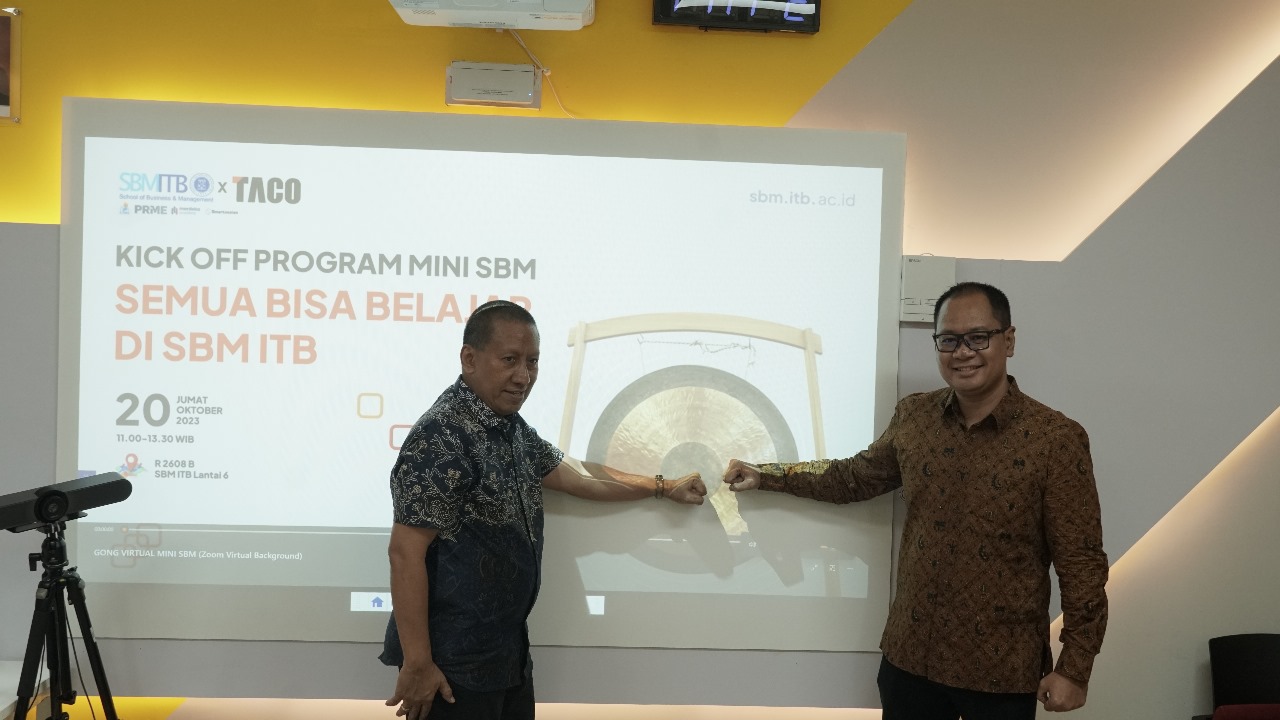 Mini SBM ITB TACO Collaboration Officially Opened, 60 Participants ...